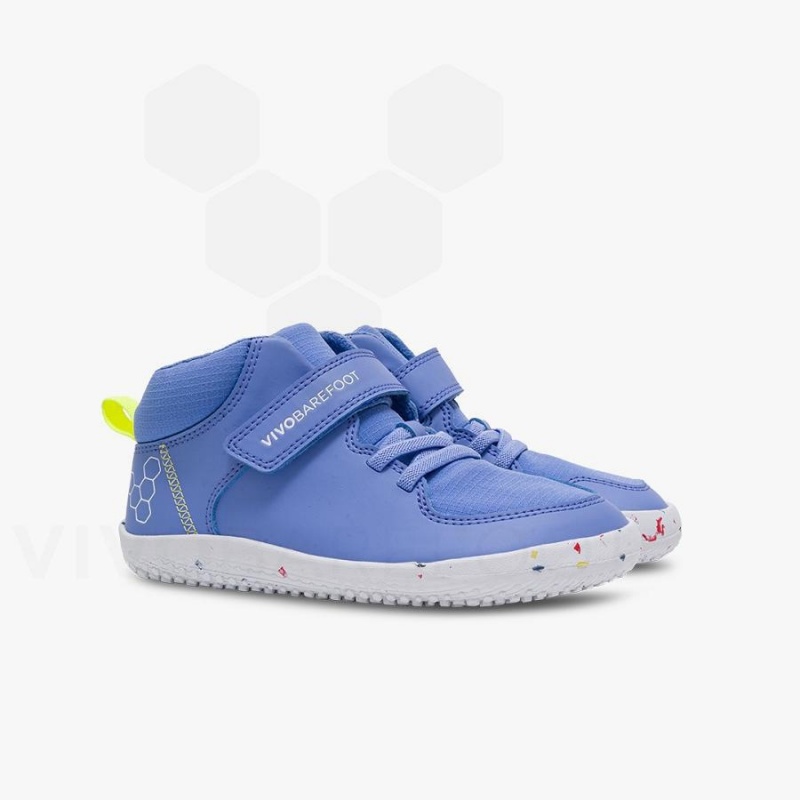 Zapatos Vivobarefoot Primus Ludo Hi Niños Azules | MX029JE