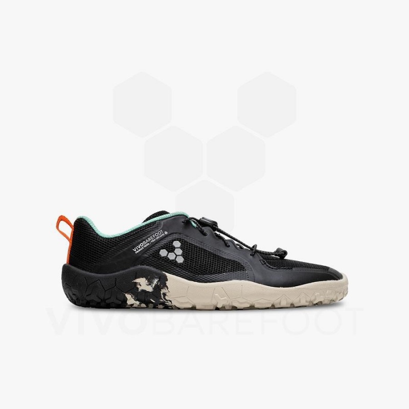 Zapatos Vivobarefoot Primus Trail II FG Juniors Niños Obsidian Grises | MX083HT