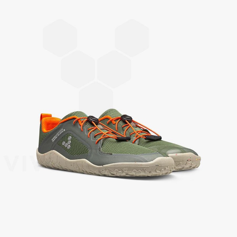 Zapatos Vivobarefoot Primus Trail II FG Juniors Niños Verdes | MX026MM