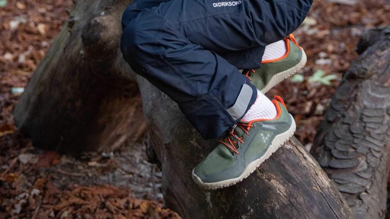 Zapatos Vivobarefoot Primus Trail II FG Niños Obsidian | MX025NN